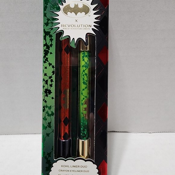 X Revolution Poison Ivy Group - Cosmetic Bag, Face Gems, Brush Set & Liner Duo - Picture 9 of 10